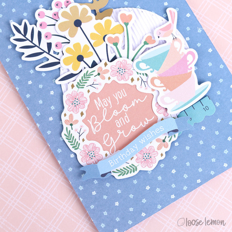 Simply Charming Cardstock Sticker Pack 2 sheets - Rosie's Studio