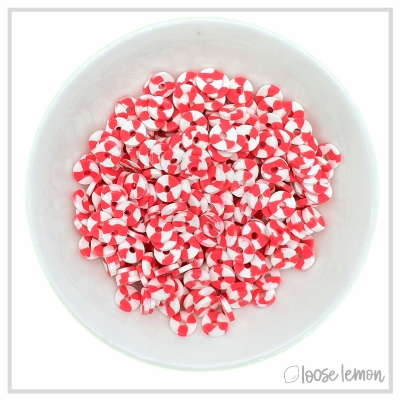 Flat Beads | Pink Candy
