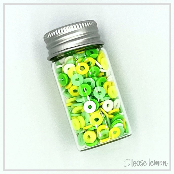 Flat Beads | Lemonade Mix (16G Jar)