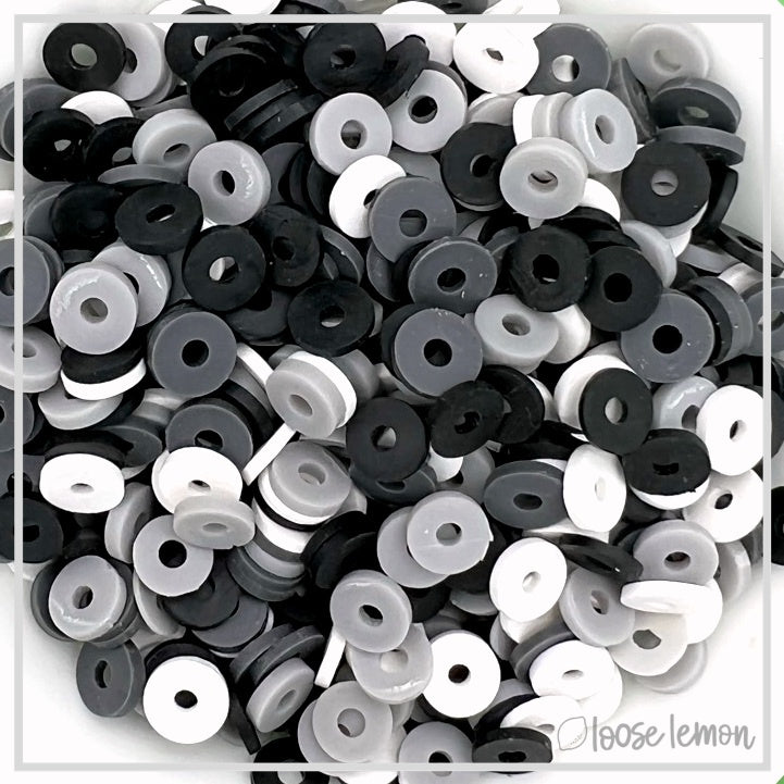 Flat Beads | Thunder Mix (16G Jar)