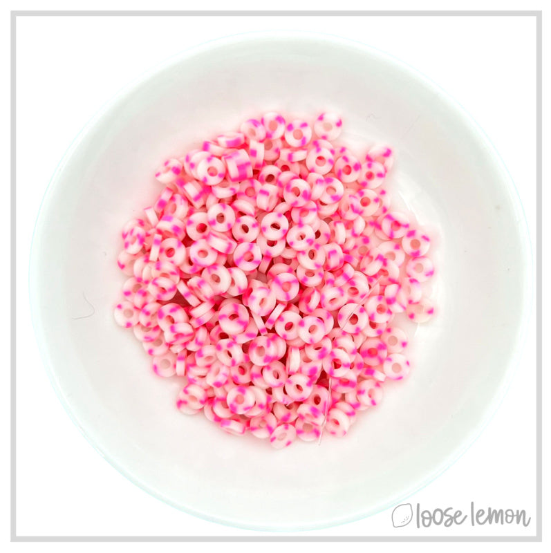 Flat Beads | Glow Lt Pink