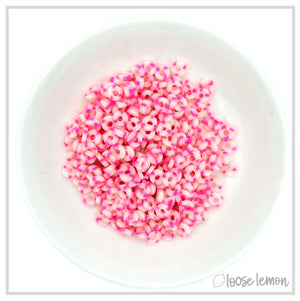 Flat Beads | Glow Lt Pink