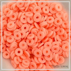 Flat Beads | Coral