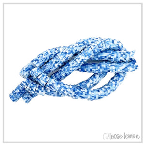 Flat Beads | Denim