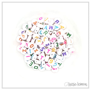 Letter Beads | Round Colour
