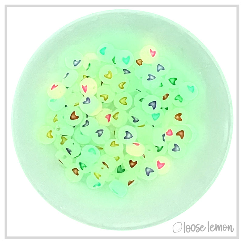 Letter Beads | Glow Hearts