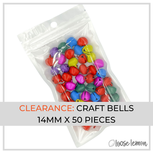 Clearance: Craft Bells (14Mm X 50)