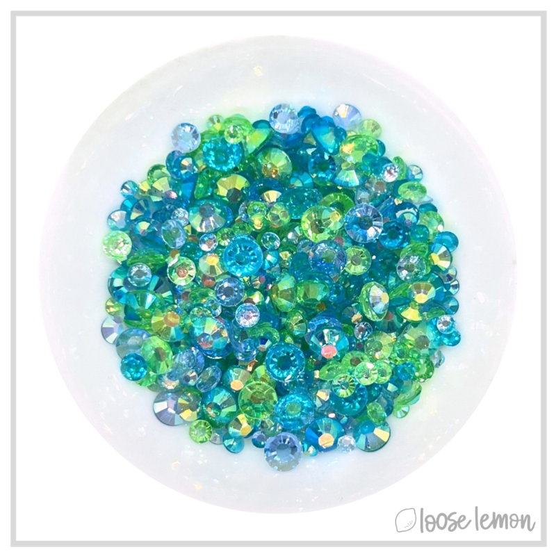 Clear Gems | Ocean Mix