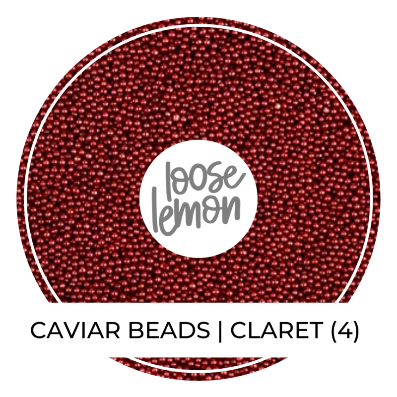 Caviar Beads | Claret (4)
