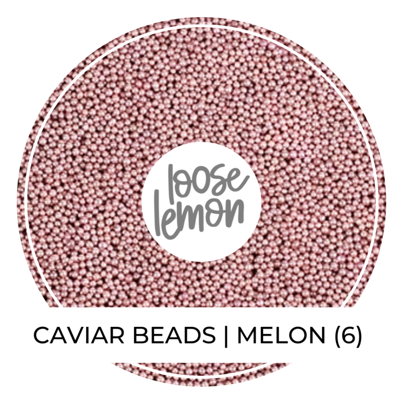 Caviar Beads | Melon (6)