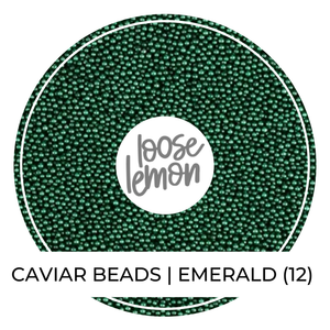 Caviar Beads | Emerald (12)