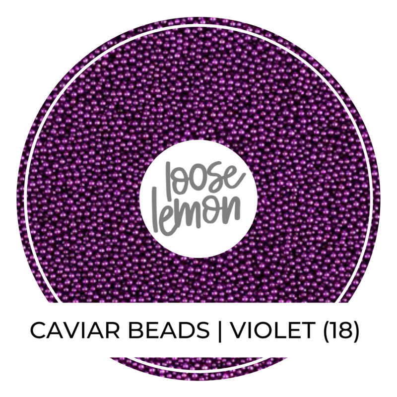 Caviar Beads | Violet (18)