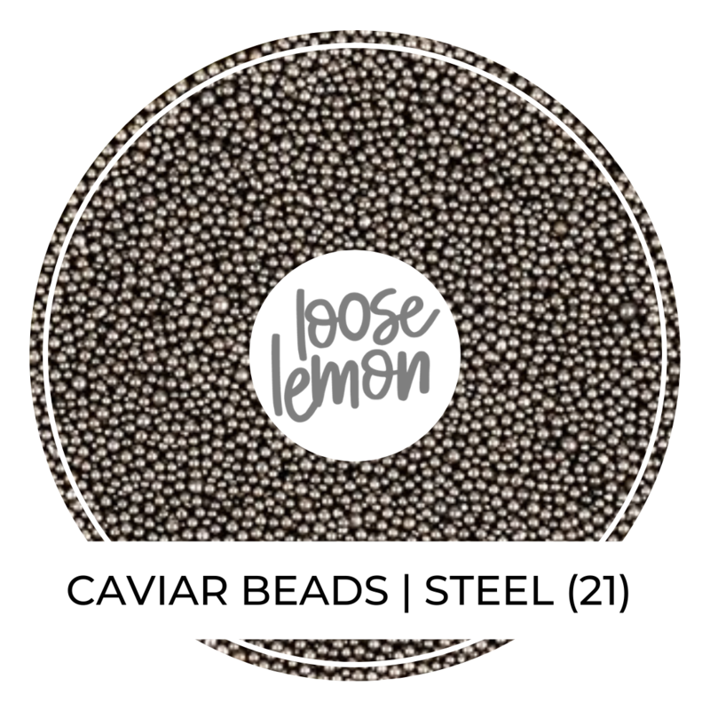 Caviar Beads | Steel (21)