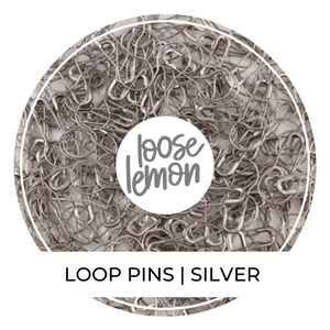 Loop Pins | Silver