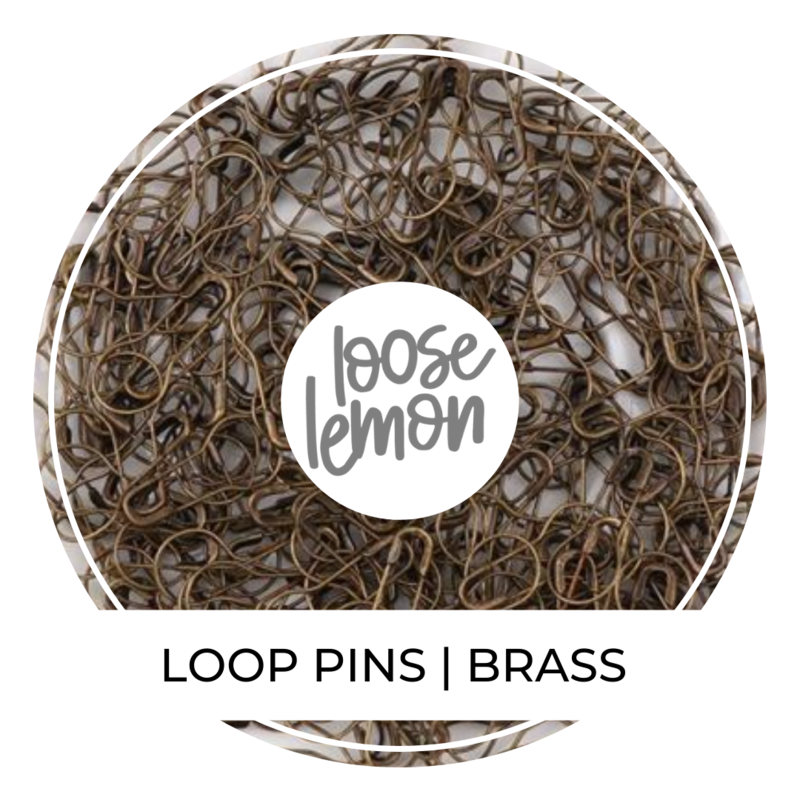 Loop Pins | Brass