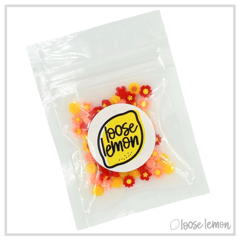 Mini Resin Flowers  | Summer Mix