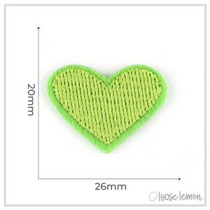 Heart Patches | Pastel Mix X 10