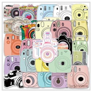 50 Sticker Set | Cameras