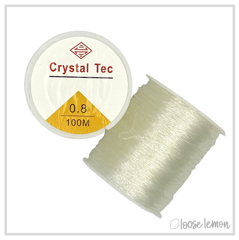 Crystal Tec 0.8Mm Elastic (100M Roll)