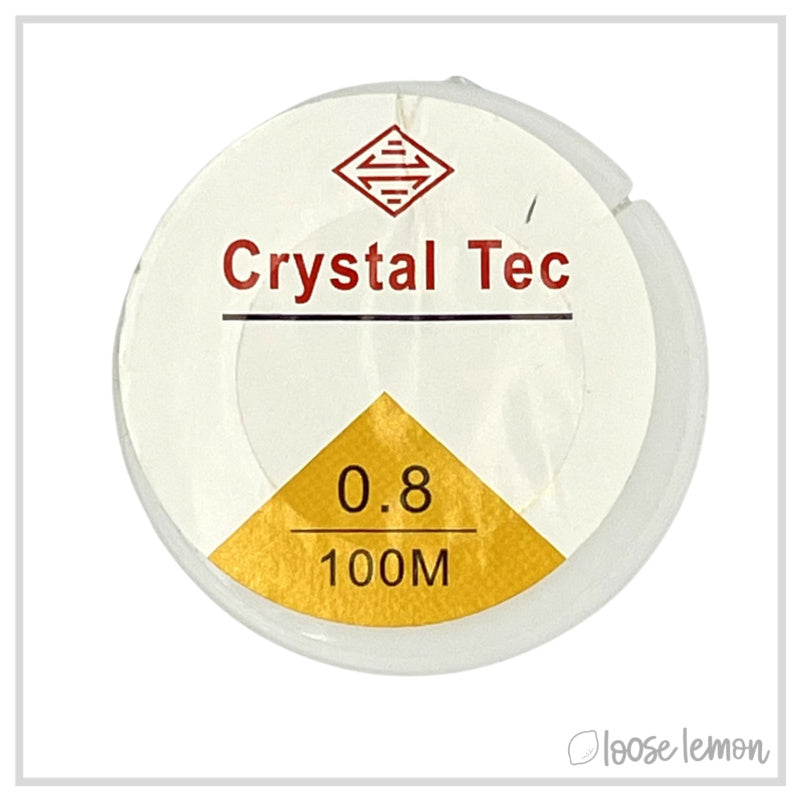 Crystal Tec 0.8Mm Elastic (100M Roll)