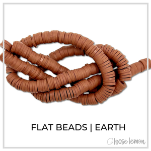 Flat Beads | Earth