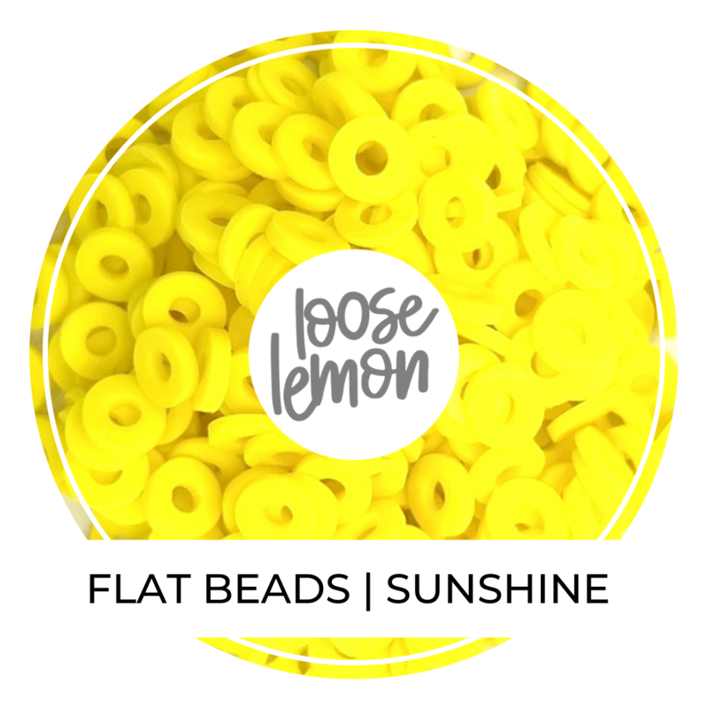 Flat Beads | Sunshine