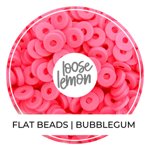 Flat Beads | Bubblegum
