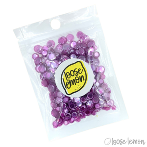 Round Sequins | Grape (Mixed Size)