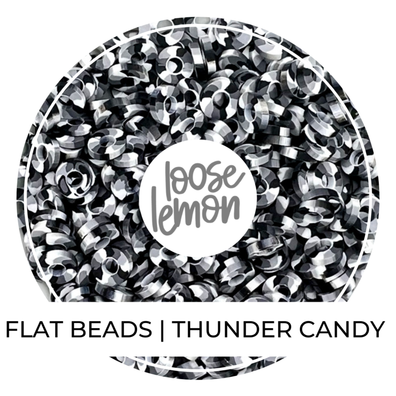 Flat Beads | Thunder Candy
