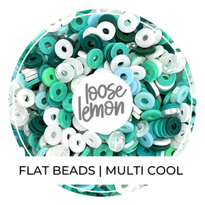 Flat Beads | Multi Cool (21G Pot)
