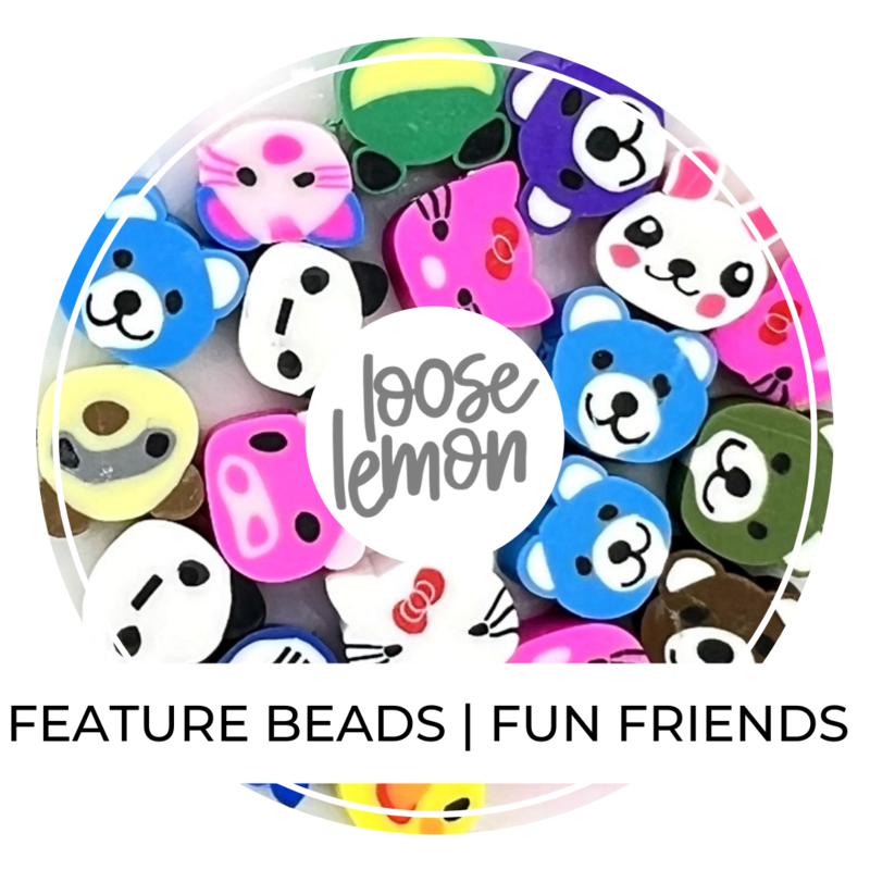 Feature Beads | Fun Friends X 20