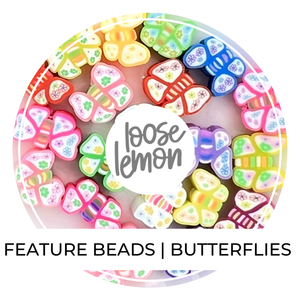 Feature Beads | Butterflies X 20