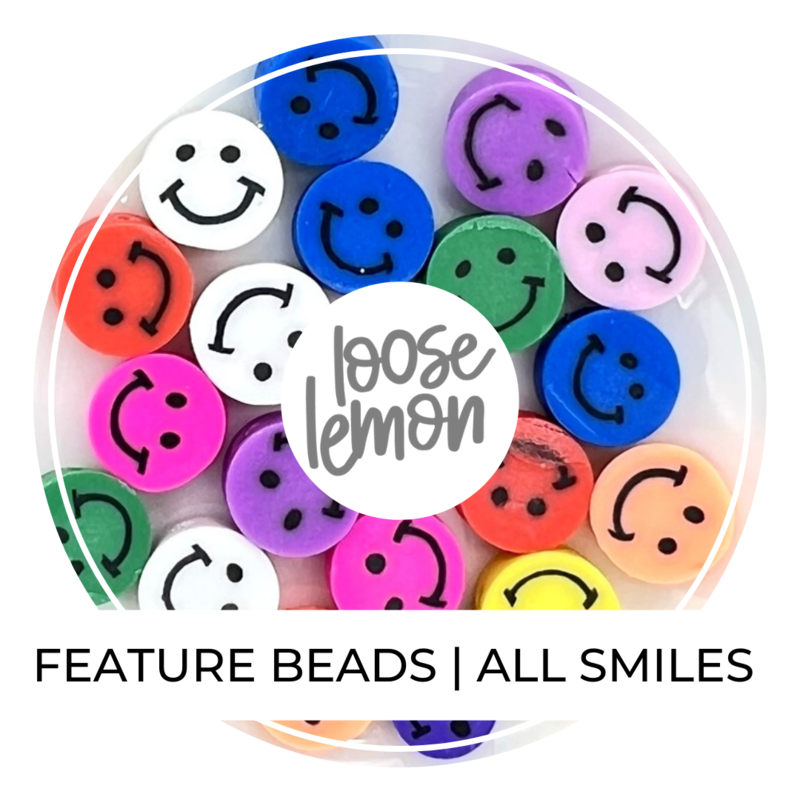 Feature Beads | All Smiles X 20