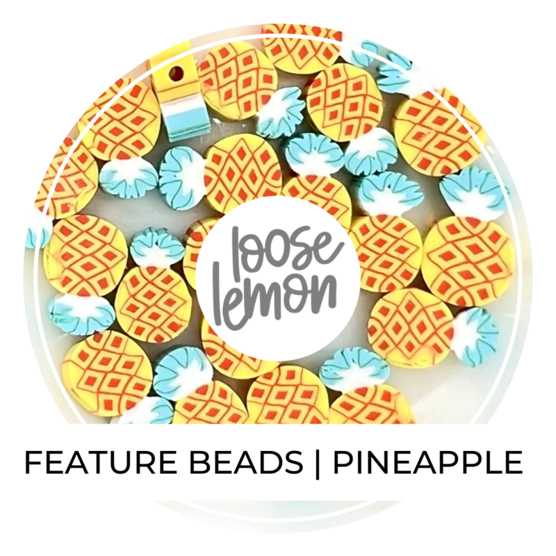 Feature Beads | Pineapple X 20