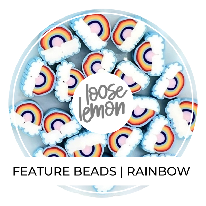 Feature Beads | Rainbow X 20