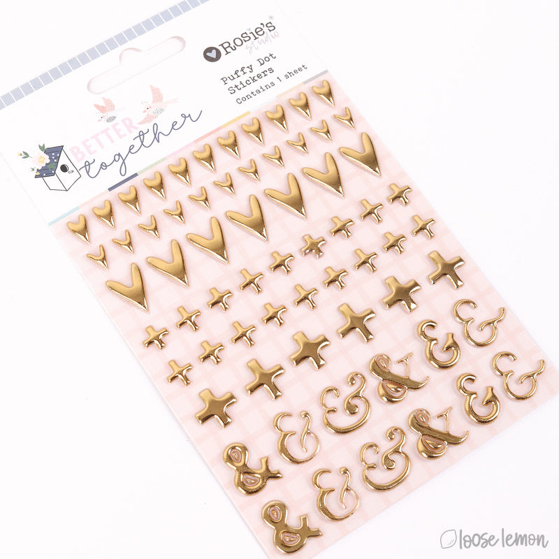 Better Together | Puffy Dot Stickers