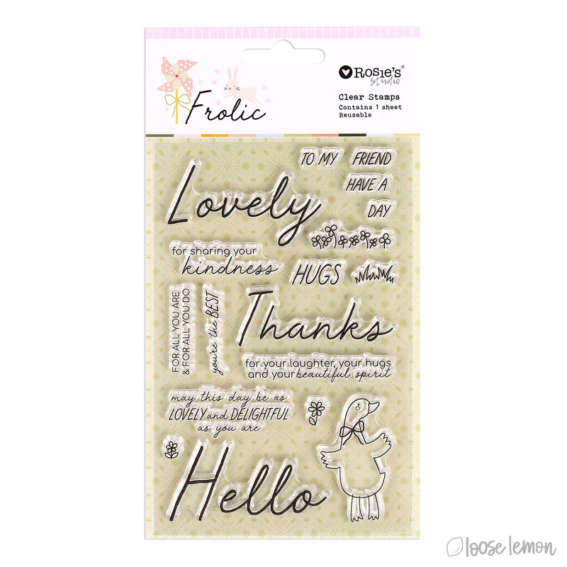Frolic Sorten Frolic | Stamps - Loose Lemon Crafts