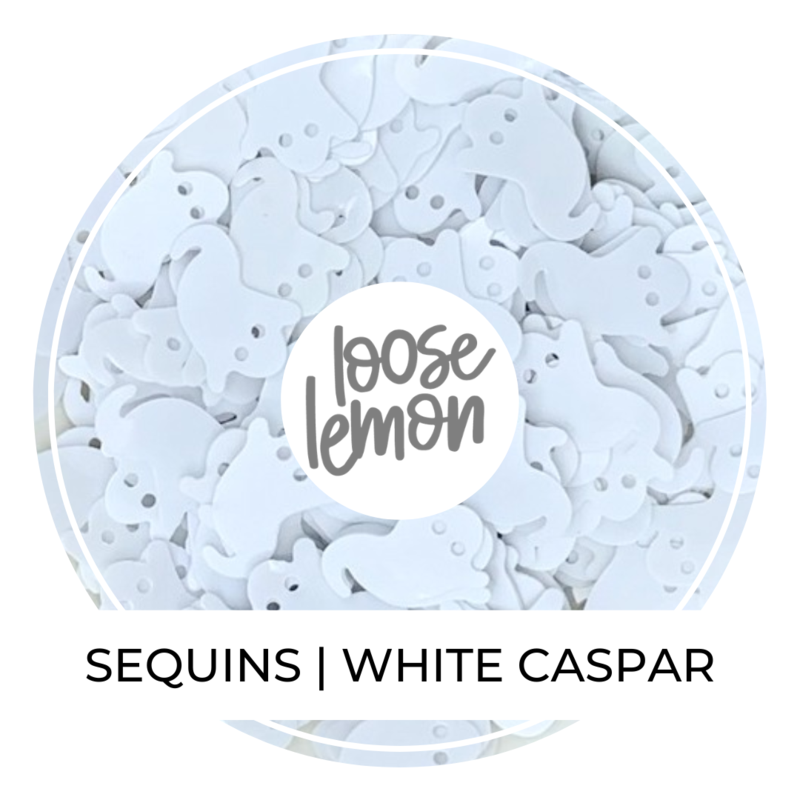 Sequins | White Caspar