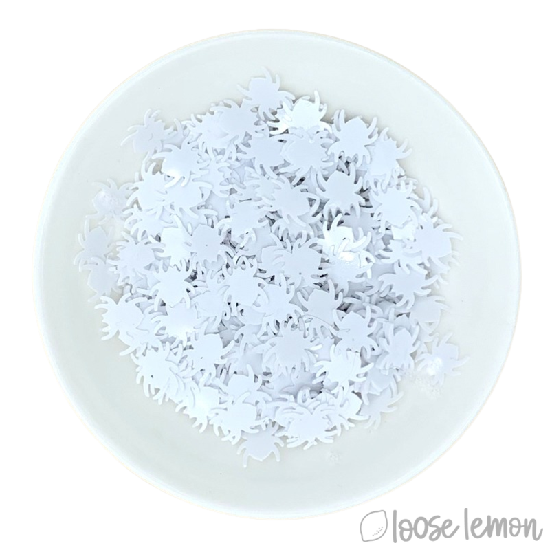 Sequins | White Spiders