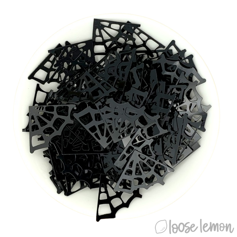 Sequins | Black Webs