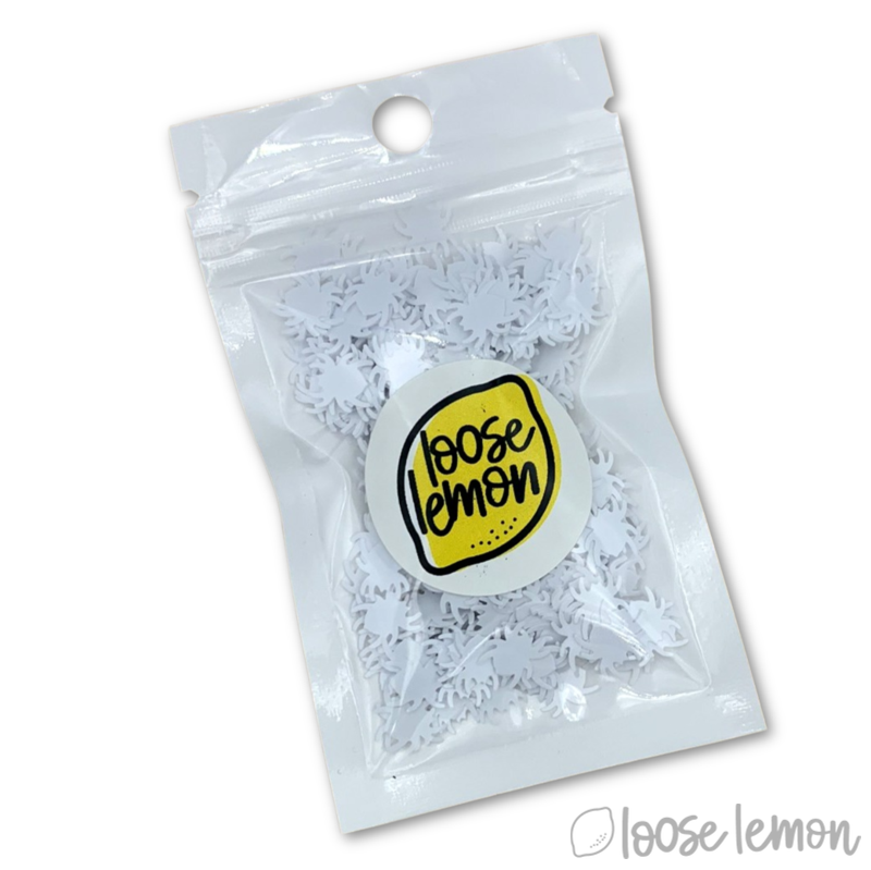 Sequins | White Spiders