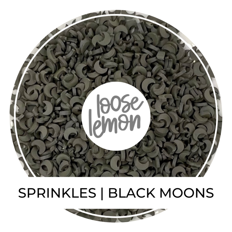 Clay Sprinkles | Black Moons