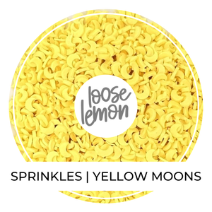 Clay Sprinkles | Yellow Moons