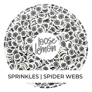 Clay Sprinkles | Spider Webs