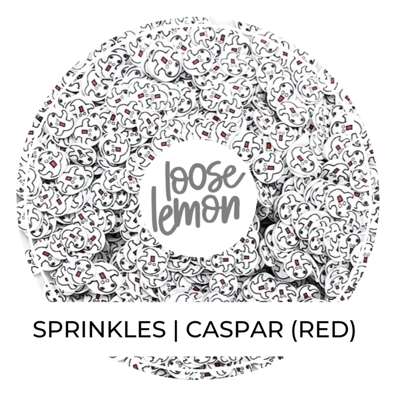 Clay Sprinkles | Caspar (Red)