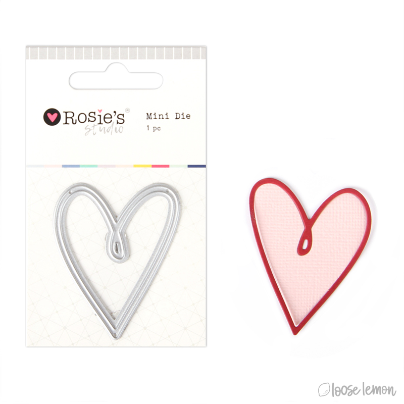 Rosie'S Studio Mini Die | Heart
