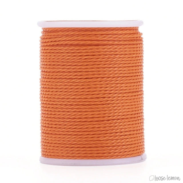 Waxed Cord | 10M Roll | Orange