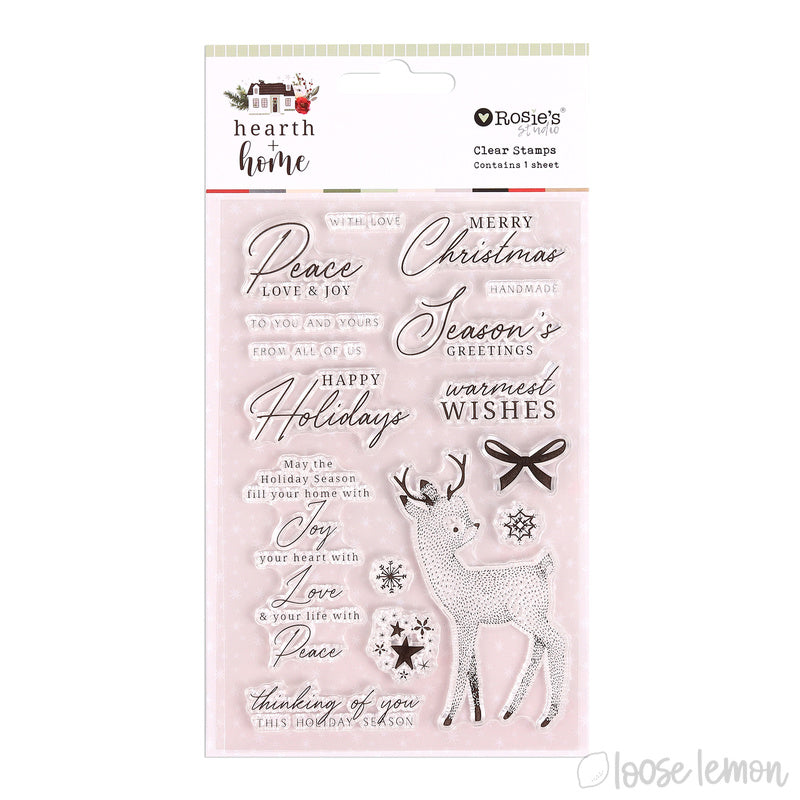 Hearth + Home |  Clear Stamps