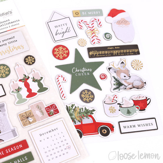 Hearth + Home |  Chipboard Embellishments (2 Sheets)