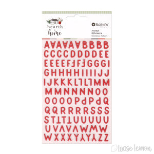 Hearth + Home |  Puffy Stickers (Alphabet)